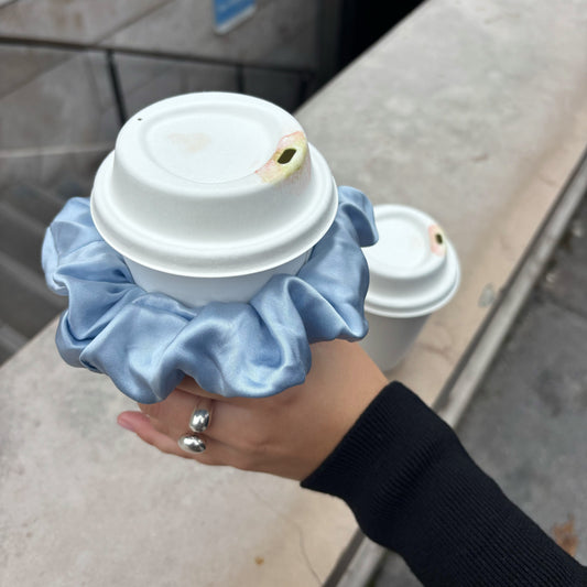 Silkes Scrunchie Powder Blue