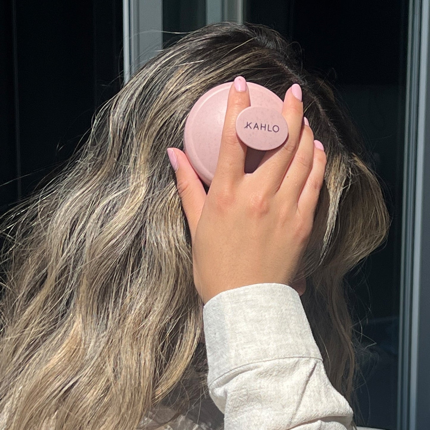 Scalp Massage Soft pink