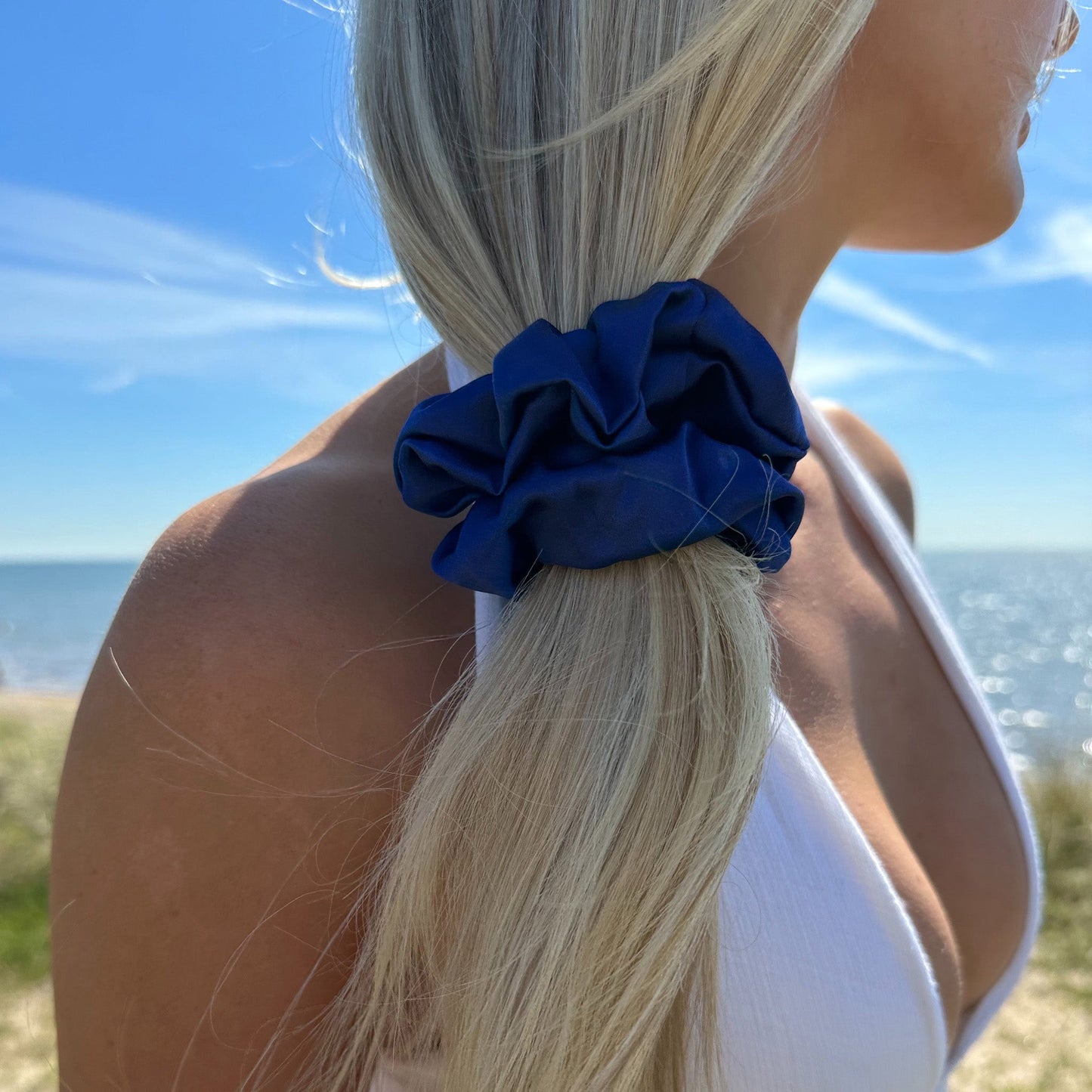 Silkes Scrunchie Large Black